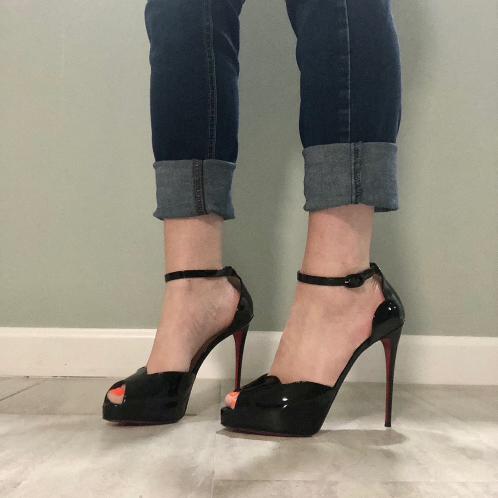 Christian Louboutin Patent Leather Pumps